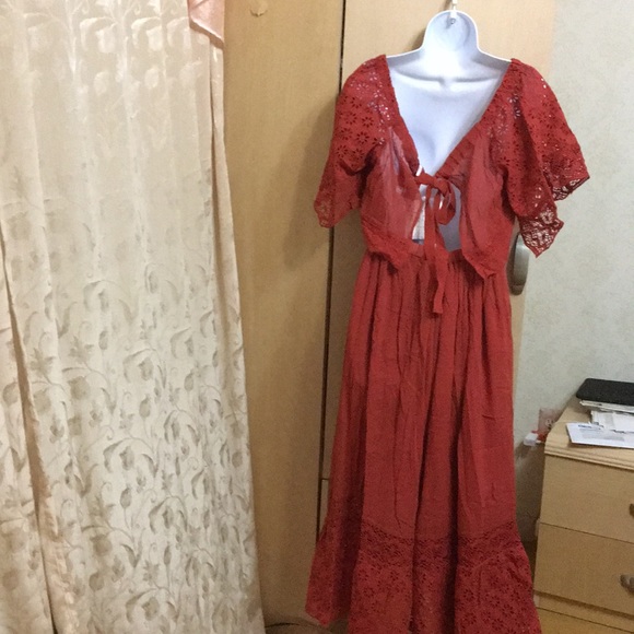 Free People 2pc skirt set,S - Picture 4 of 8